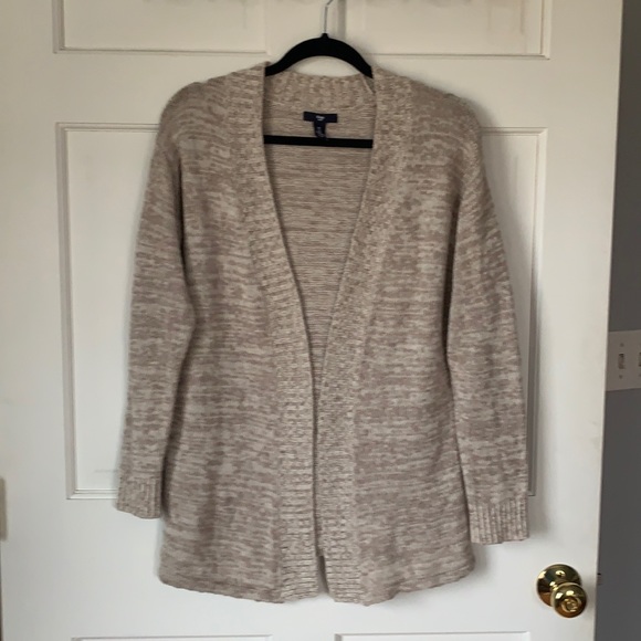 Gap Open Front Cotton Sweater Size M - Picture 1 of 5